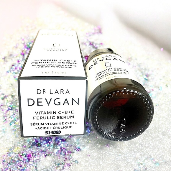 Dr. Lara Devgan Scientific Beauty Vitamin C+B+E Ferulic Serum 1oz NIB RV $145 - Picture 10 of 10